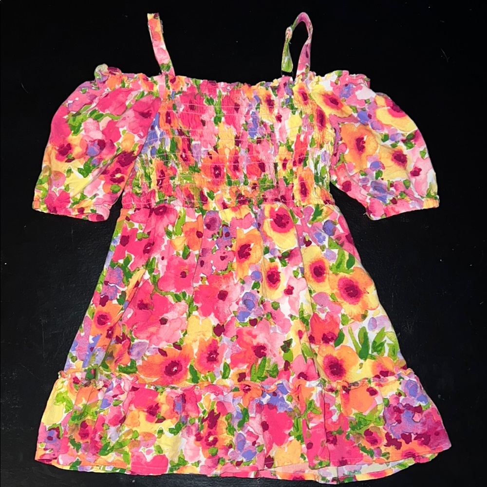 Floral Off-Shoulder Dress